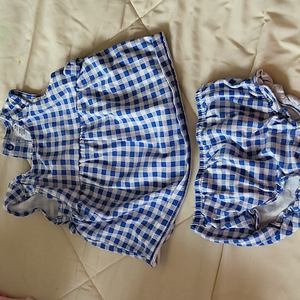 Checkered 2PC Set - 18M